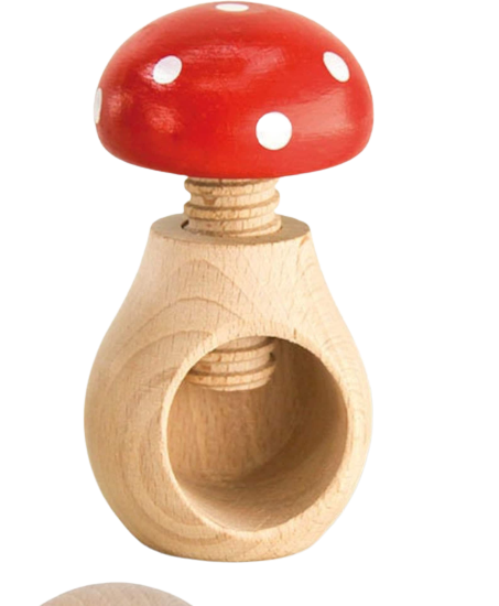 Wooden nut cracker